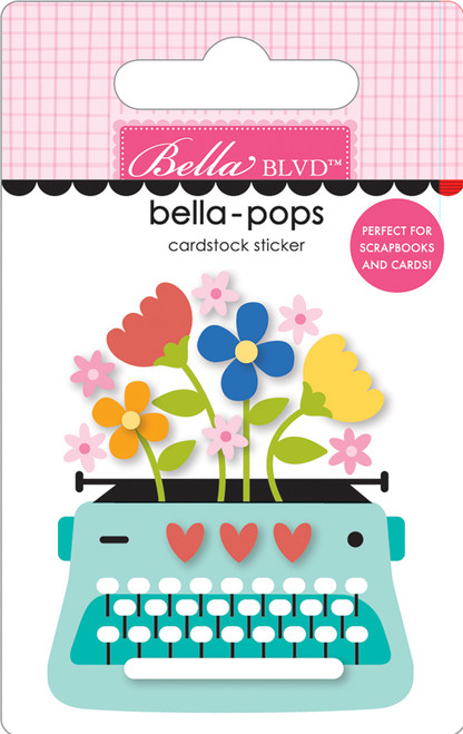 Bella Blvd Documented Bella-Pops 3D Stickers-Here's The Story - 5A0034KM-1H66X - 810176551318