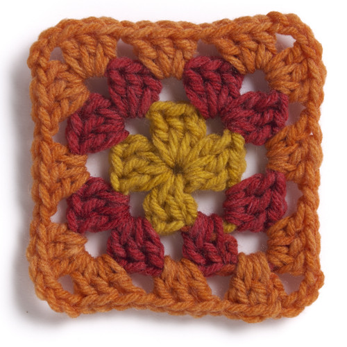 Red Heart All In One Granny Square Petite Yarn-Pep Talk - 5A002X8L-1GY6M