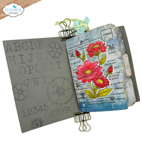 Elizabeth Craft Stamp And Die Set-Summer Flower - 5A0034JP-1H66L Elizabeth Craft Stamp And Die Set-Summer Flower - 5A0034JP-1H66L