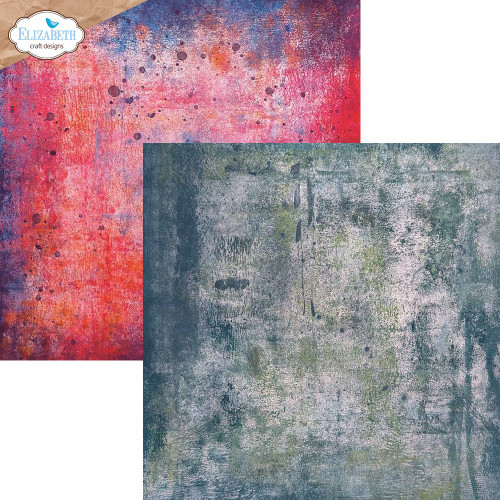 Elizabeth Craft Double-Sided Cardstock Pack 12"X12"-Backgrounds Volume 2 5A0034JN-1H66M