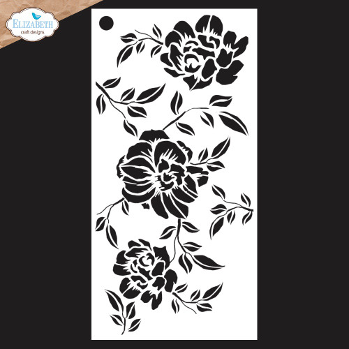 Elizabeth Craft Stencils 4/Pkg-Journal Stencils 8 - 5A0034JQ-1H66N
