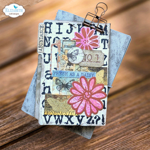 Elizabeth Craft Stencils 4/Pkg-Journal Stencils 8 - 5A0034JQ-1H66N