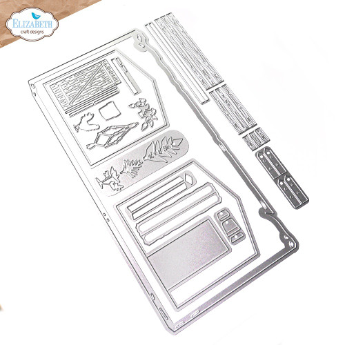 Elizabeth Craft Metal Die-In The Garden Shed - 5A0034JX-1H66T - 741527317935 Elizabeth Craft Metal Die-In The Garden Shed - 5A0034JX-1H66T - 741527317935