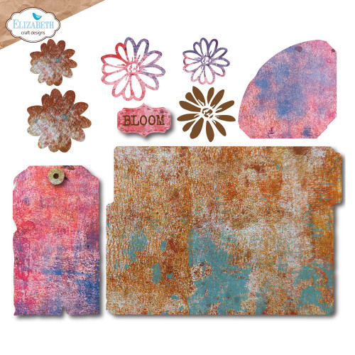 Elizabeth Craft Metal Die-Bloom File Folder - 5A0034JS-1H66S