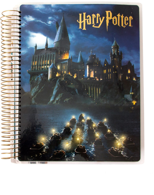 Paper House Life Organized 12-Month Undated Planner-Harry Potter Hogwarts At Night - PL2004E