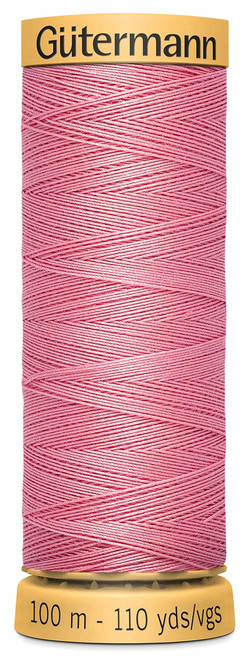 6 Pack - Gutermann Natural Cotton Thread 110yd-Dawn Pink - 103C-5110 - 4008015161736
