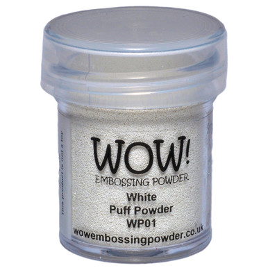 4 Pack WOW! Embossing Powder 15ml-White Puff WOW-WP01