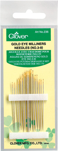 Clover Quilting Needles 15-pkg-no. 9