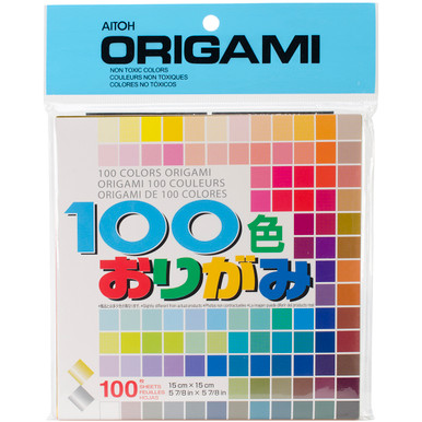 Aitoh Origami Paper 5.875X5.875 300/Pkg-Modern Colors