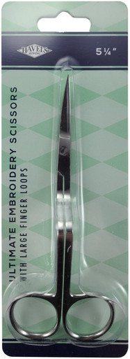 Havel's Double Curved Embroidery Scissors 3.5 Large Finger Loop