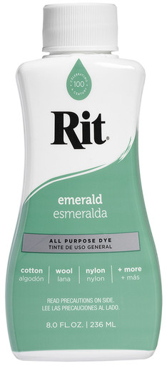 Rit All Purpose Dye, Emerald - 8.0 fl oz