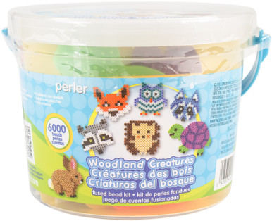 Perler Fused Bead Kit - Woodland Critters