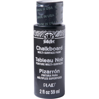 FolkArt Multi Surface Chalkboard Paint 16oz Black