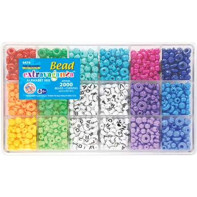 Bead Extravaganza Bead Box Kit 20.4oz, Multicolor