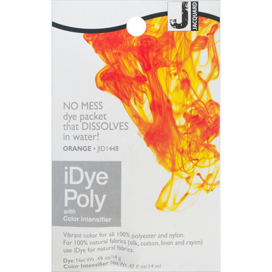 Jacquard iDye Poly Fabric Dye 14g-Yellow IPOLY-447 - GettyCrafts