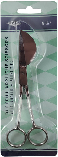 Multi-Angled Duckbill Applique Scissors 5.5-Left Handed