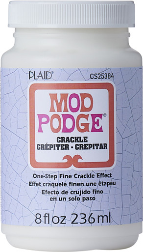 Mod Podge One-Step Crackle Medium With Brush 2Oz