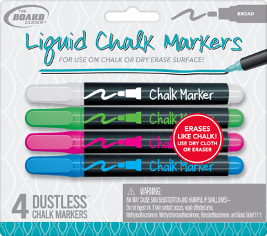 4ct Liquid Chalk Markers