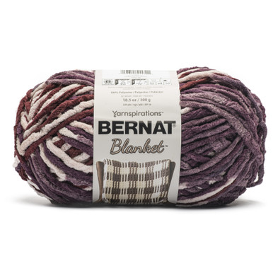 Bernat Blanket Big Ball Yarn (Plum Fields)