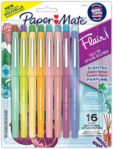 Paper Mate Flair Medium Felt Tip 4/Pkg-Metallic