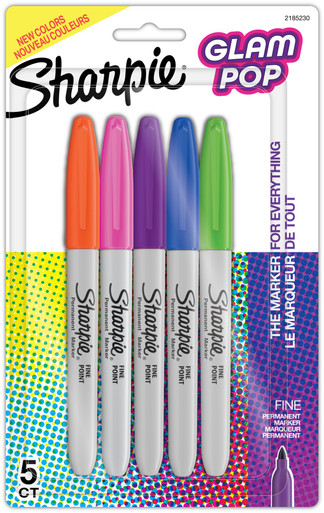 Sharpie Fine Point Permanent Markers 12/Pkg-Assorted Colors