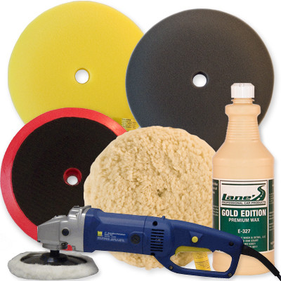 Machine Polishing Equipment Car Care CASOMAN 7Inch Buffing and Polishing Pad Kit Waxing Buffing
