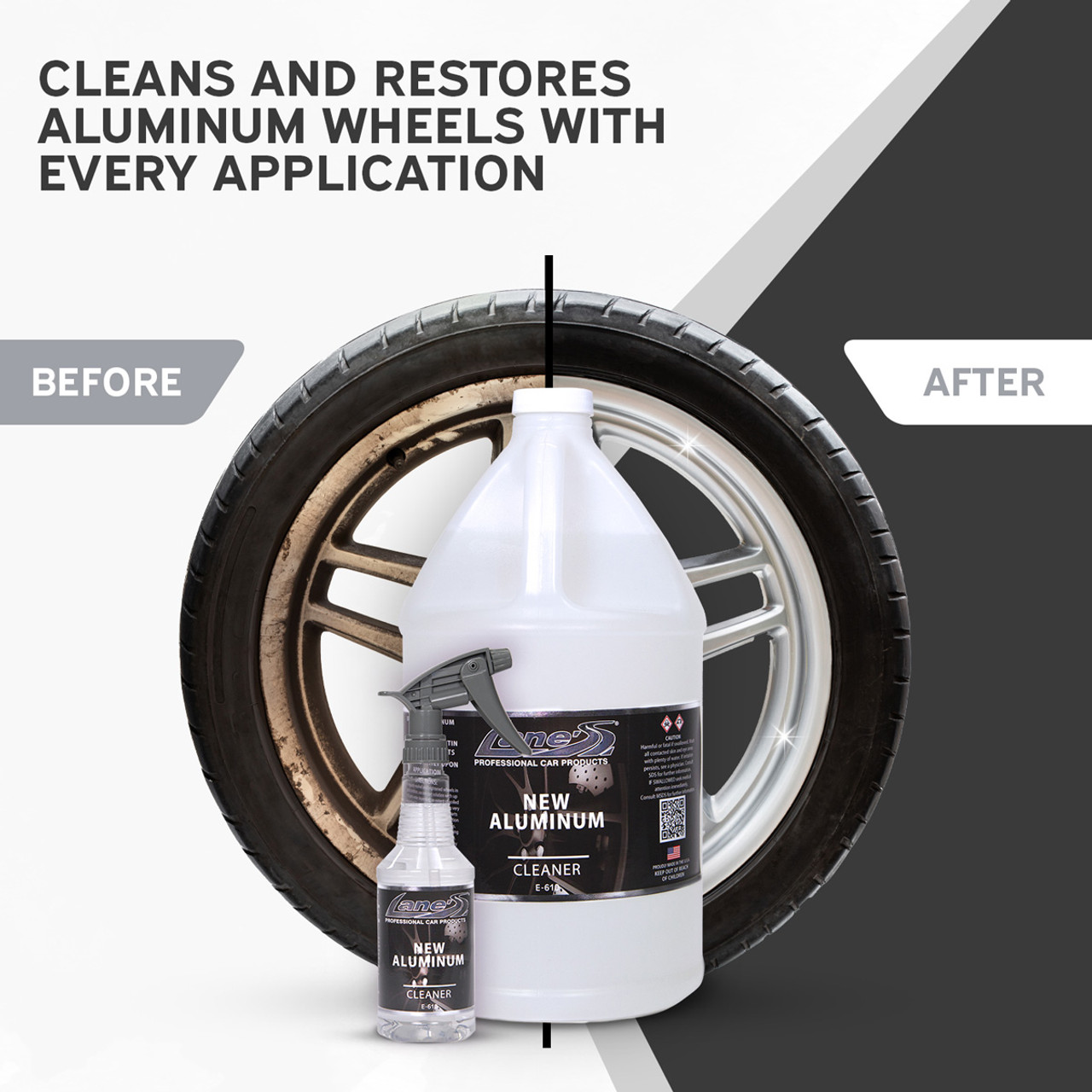 Lane's Aluminum Wheel Cleaner - Best Acidic Wheel Cleaner on the Market