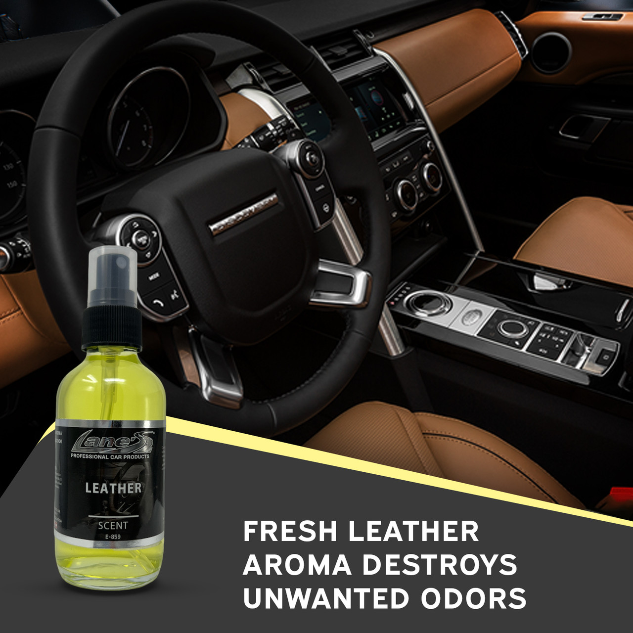Leather Car Air Freshener Scent Lane's Car Products
