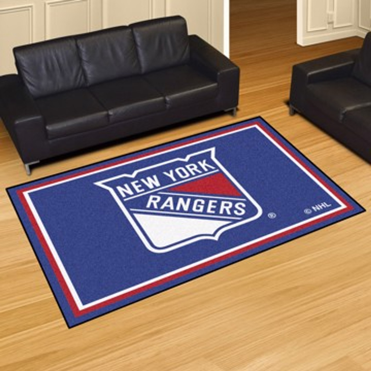 FanMats NHL New York Rangers 5x8 Rug