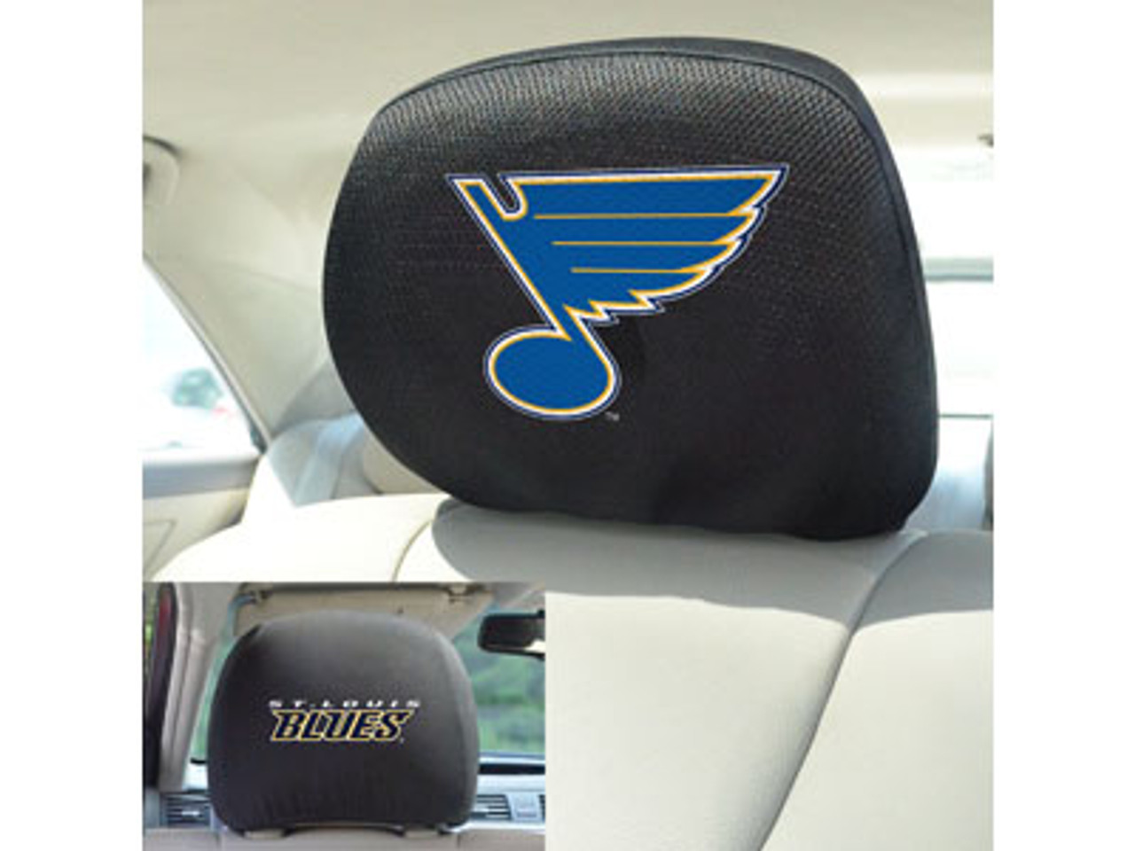 St. Louis Blues Head Rest Cover