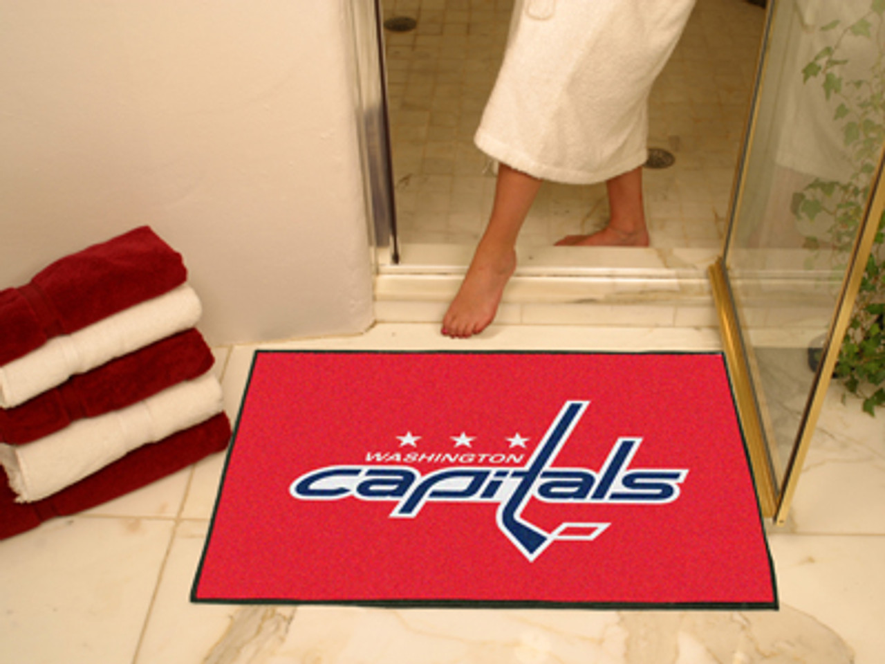NHL Team Carpet Tiles Washington Capitals