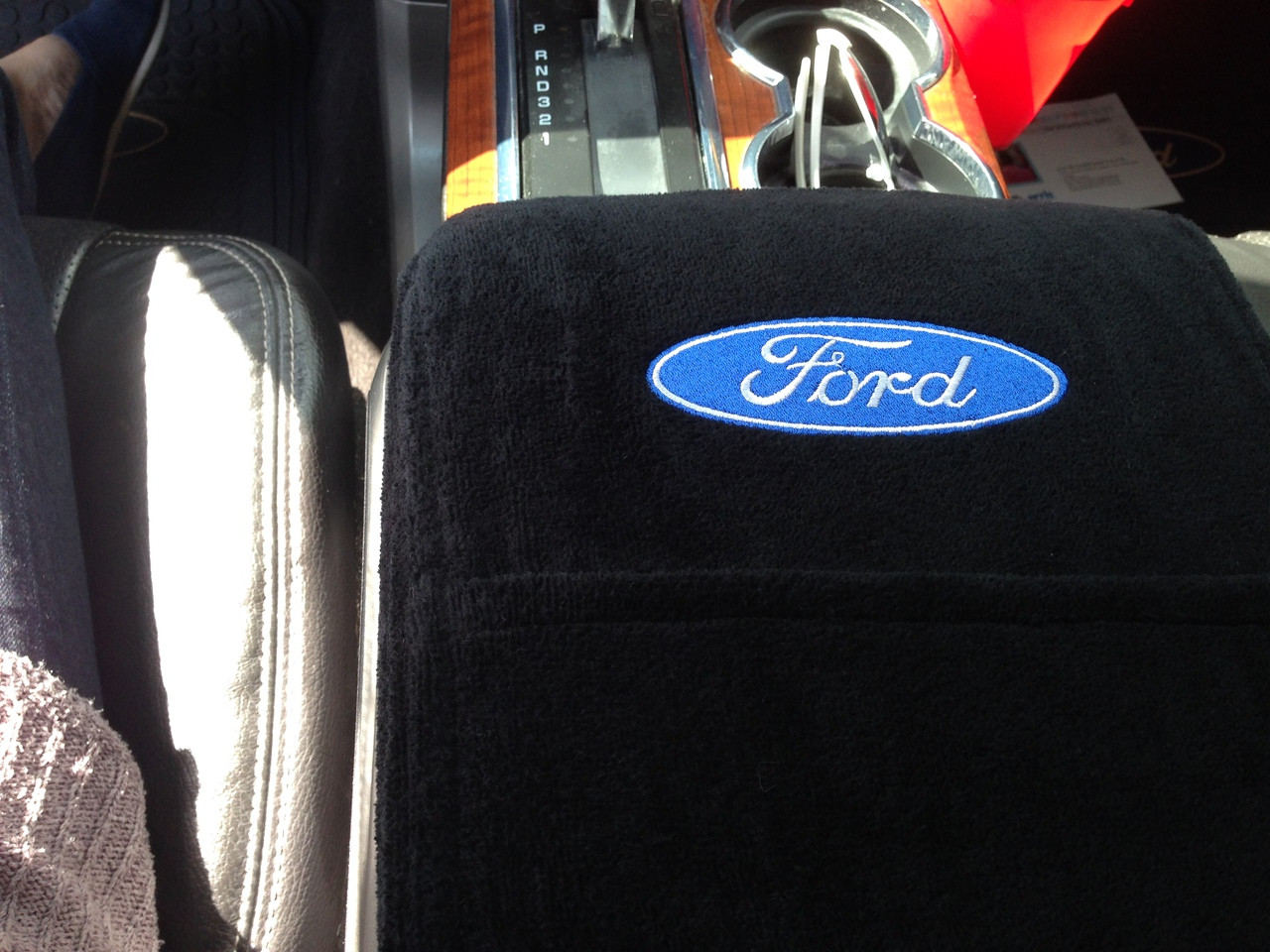 Ford F150 20042014 Black Konsole Armour Center Console Cover Lane's