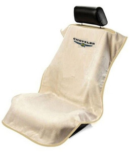 Chrysler Tan Car Seat Cover Towel Chrysler Tan Car Seat Cover Towel