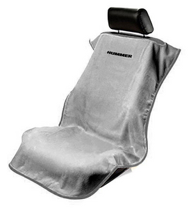 Hummer Grey Car Seat Cover Towel Hummer Grey Car Seat Cover Towel