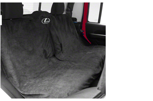 Lexus Black Rear Car Seat Towel