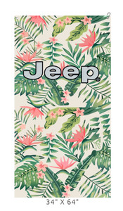 Jeep Hibiscus Car Seat Towel2Go