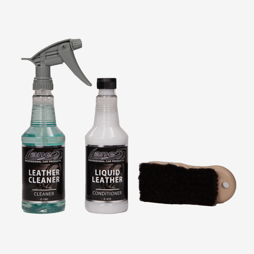 Leather Cleaner, Conditioner & Brush Kit K-1031