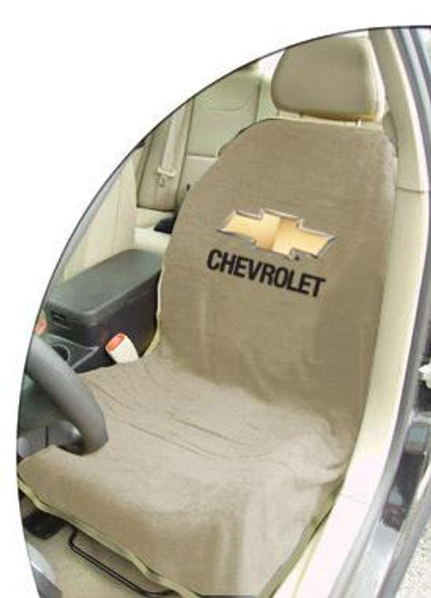 Chevrolet Tan Car Seat Cover Towel