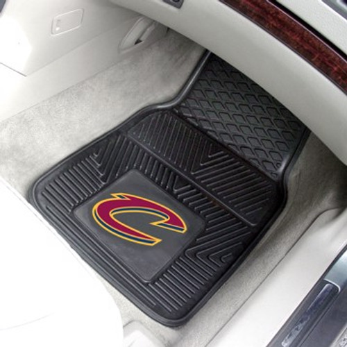 Cleveland Cavaliers Heavy Duty 2-Piece Vinyl Car Floor Mats