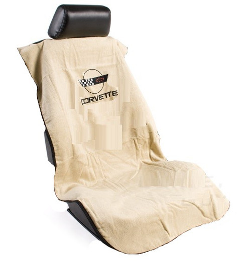 Corvette C4 Tan Car Seat Towel