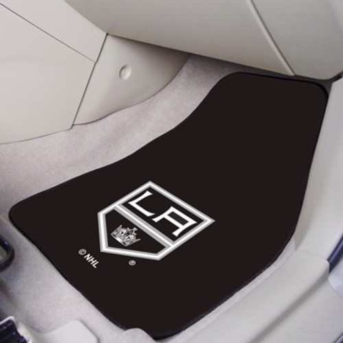 Los Angeles Kings 2-Piece Printed Carpet Car Mats