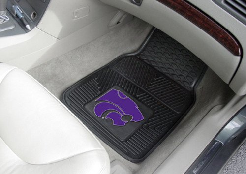 Kansas State University Wildcats 2-pc Heavy Duty Vinyl Car Floor Mat