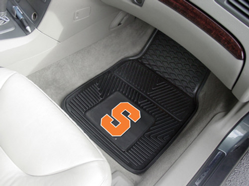 Syracuse University Orange 2-pc Heavy Duty Vinyl Car Floor Mat