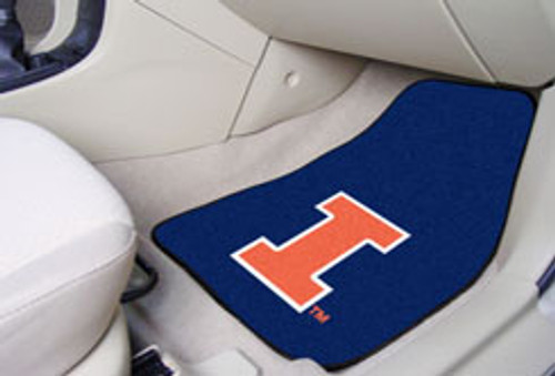 University of Illinois Carpet Floor Mats