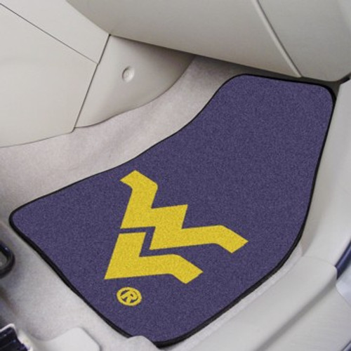 West Virginia University Mountaineers Carpet Floor Mats