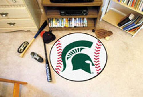 Michigan State Baseball Mat