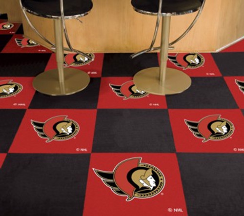 Ottawa Senators Team Carpet Tiles