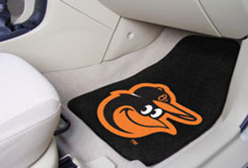 Baltimore Orioles Cartoon Bird Carpet Floor Mats