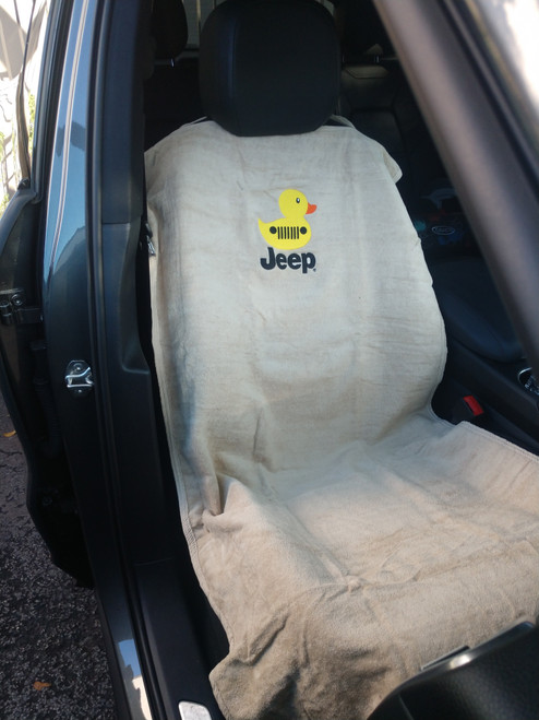 Car Seat White Towel - Praveen Fashion