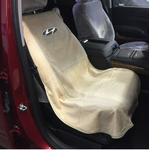Hyundai Tan Car Seat Cover Towel